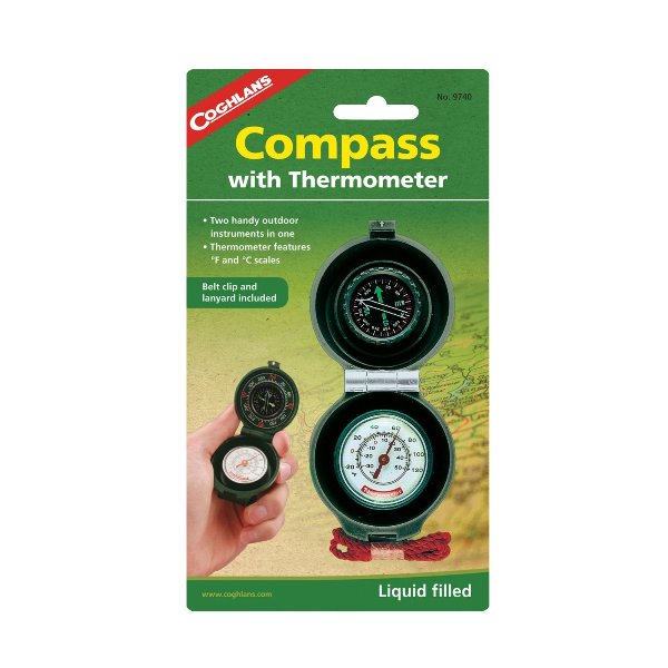 Picture of Coghlans 9740 Compass Thermometer