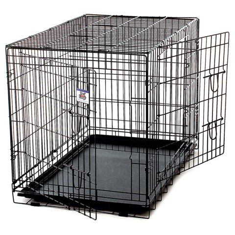 Picture of Miller Manufacturing 154758 Extra Large Black Pet Crate