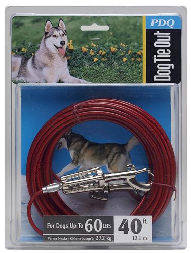 Picture of Boss Pet Products Q3540 SPG 99 40 ft. Large Dog Cable Tie Out