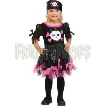 Picture of Costumes for all Occasions FW111151TL Sally Skully Tdlr Lg 3t-4t
