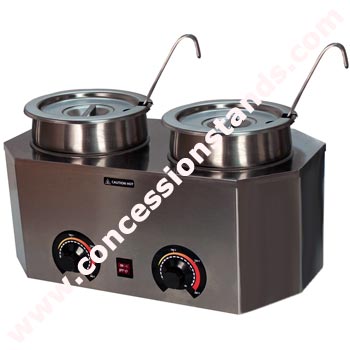 Picture of Paragon - Manufactured Fun 2029A Pro-Deluxe Warmer-Dual with Ladles