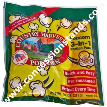 Picture of Paragon - Manufactured Fun 1001 Country Harvest 8 oz Tri-Pack Popcorn - 24 Pack Regular Case