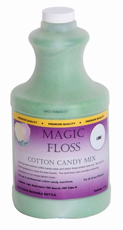 Picture of Paragon - Manufactured Fun 7825 Magic Floss Flavored Sugar - Lime