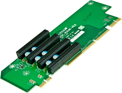 Picture of ACC SUPERMICRO RSC-R2UW-4E8 2U RISER 2 PCI-E x16 TO 4 PCI-E x8