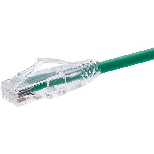 GROUP 8 FOOT CAT6 SNAGLESS CLEARFIT PATCH CABLE GREEN - CAT6 PATCH CABLE CA