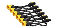 Power Cord Kit - 6 Ea  Locking  C19 To C20  0.6m