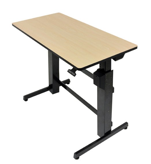 Picture of Ergotron Workfit-d  Sit-stand Desk - birch Surface