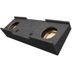 Picture of QPower QBGMC1020074DR Dual 10 inch Dual 10 inch Subwoofer Box
