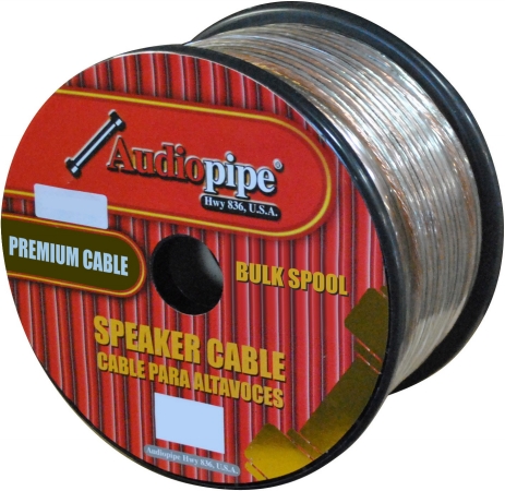 Picture of Audiopipe 16GA 100 ft. Clear Speaker Wire