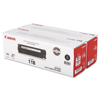 Picture of Canon 2662B004 CRG118 Black Value Pack Toner  Canon