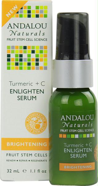Picture of Andalou Naturals AY42442 Andalou Naturals Turmeric+c Enlighten Serum -1x1.1 Oz