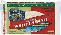 Picture of Lundberg Farms B00267 Lundberg Farms Eco-farmed Basmati White Rice -1x25lb