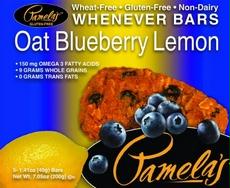 Picture of Pamelas Products B04618 Pamelas Oat Blueberry Lemon Bars -6x5 Ct