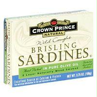Picture of Crown Prince B04979 Crown Prince Brisling Sardines In Olive Oil - 12x3.75 Oz