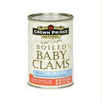 Picture of Crown Prince B04983 Crown Prince Boiled Baby Clams - 12x10 Oz