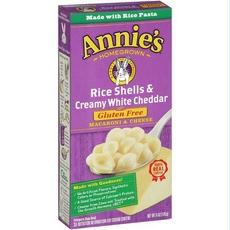 Picture of Annies Homegrown B06867 Annies Rice Shells And Creamy White Cheddar Gluten Free  -12x6oz