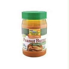 Picture of Field Day B07027 Field Day Organic Easy Spread Peanut Butter- Smooth- No Salt  -12x18oz