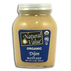 B18862  Organic Dijon Mustard  -12x8oz -  Natural Value