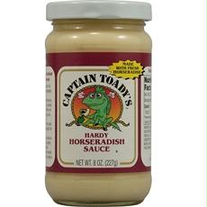 Picture of Captain Toady`s B18870 Captain Toady S Hardy Horseradish Sauce -12x8 Oz