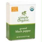 Picture of Simply Organic B24042 Simply Organic Ground Black Pepper Tin -6x4 Oz