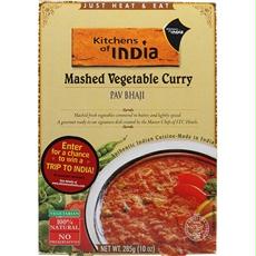 Picture of Kitchens Of India B27810 Kitchens Of India Ready To Eat Pav Bhaji Mashed Vegtable Curry  -6x10oz