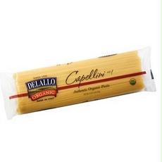 Picture of DeLallo B30653 Delallo Organic Capellini No 1  -16x16oz