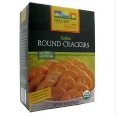 Picture of Field Day B60276 Field Day Organic Golden Round Crackers  -12x8oz