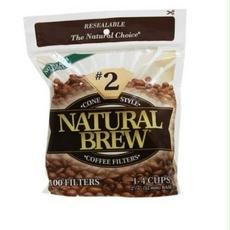 Picture of Natural Brew B62103 Natural Brew Cone Coffee Filters- #2  -12x40cnt
