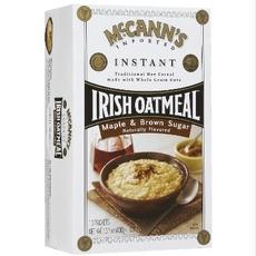 Picture of Mccanns Irish Oatmeal B75960 Mccanns Instant Irish Oatmeal Maple Brown Sugar  -12x15.1oz