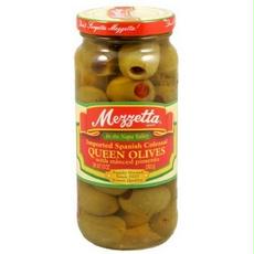 Picture of Mezzetta B76744 Mezzetta Spanish Colossal Queen Olives With Minced Pimento  -6x10oz