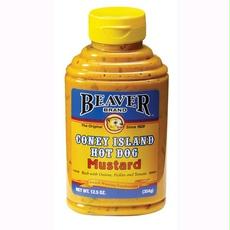 Picture of Beaver B78393 Beaver Coney Island Hot Dog Mustard  -6x12.5oz