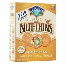 Picture of Blue Diamond B79529 Blue Diamond Nut Thins Pepperjack Cheese Crackers  -12x4.25oz