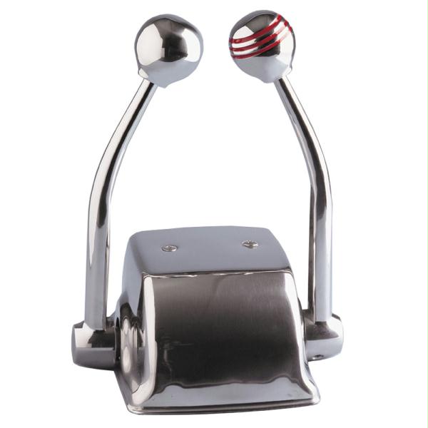 50050 Ongaro Standard Control Arm Set with Red Throttle Knob & Plain Shift Knob