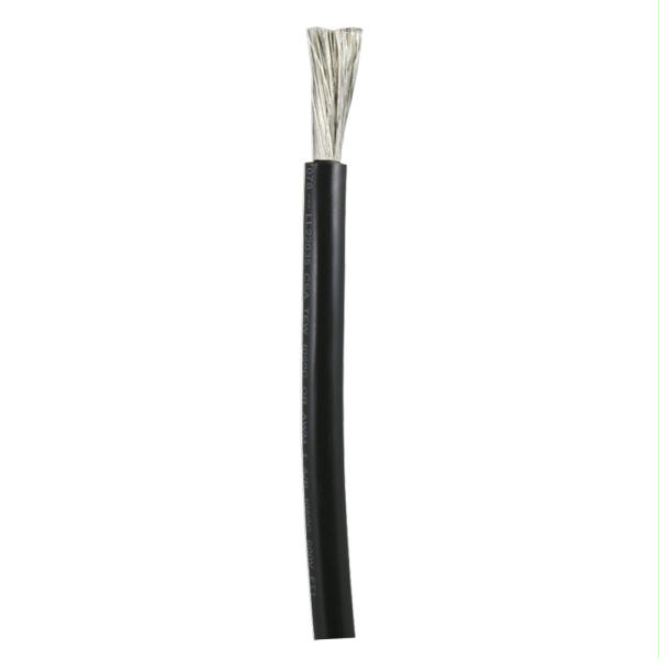 Black 1-0 AWG Battery Cable - 100 in.