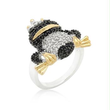 Picture of CZ Frog Prince Ring- <b>Size :</b> 10