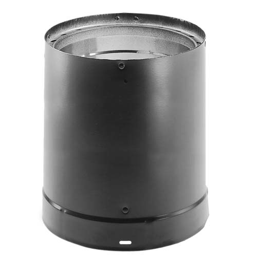 8606 Black Close Clearance Double Wall Stove Pipe