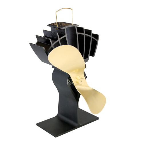 Picture of Caframo 810CA-BBX Ecofan for Wood Stoves - Black and Gold