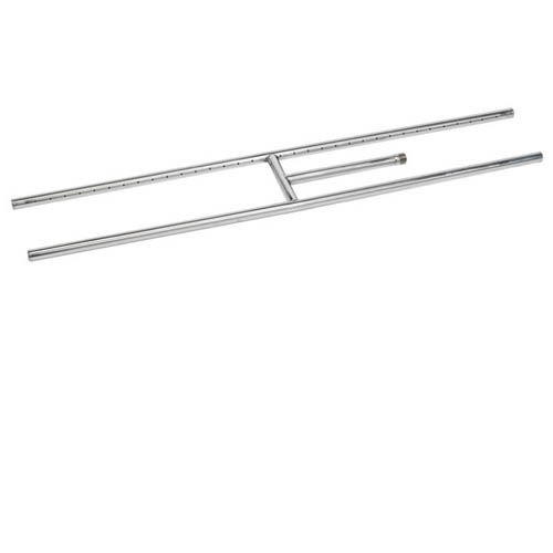 Picture of American Fireglass SS-H-36 36&apos;&apos; Rectangular Stainless Steel H Burner