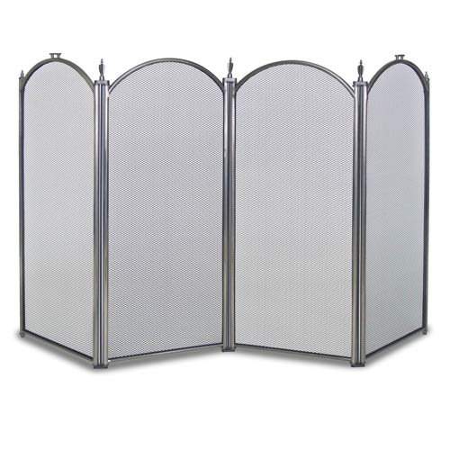 Picture of Napa Forge 19242 4 Panel Belvedere Screen - Pewter