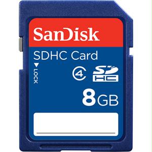 Picture of SanDisk SDSDB-016G-A46 SDHC 16GB Memory Card Class 4