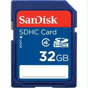 Picture of SanDisk SDSDB-032G-A46 SDHC 32GB Memory Card Class 4
