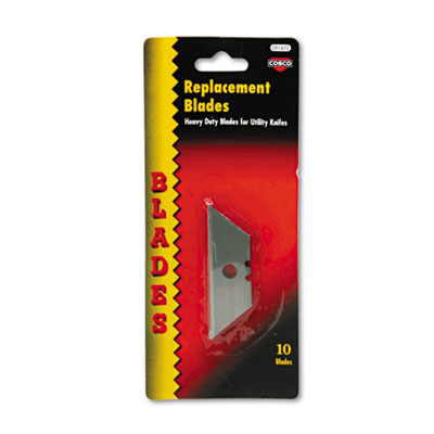 Picture of Consolidated Stamp 091470 Heavy-Duty Utility Knife Blades&#44; 10-Pack