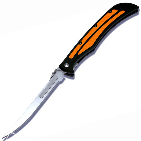 Picture of Havalon Knives XTC-127EDGE Baracuta Edge&#44; Black & Orange Zytel&#44; 5 in. No. 127XT Blade