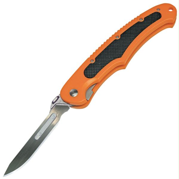 Piranta Bolt- Blaze Orange ABS- 2 3-4 in. No. 60A Blade -  Havalon Knives, HA712711