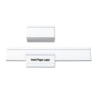 Picture of Bi-Silque Visual Communication Products FM1325 Magnetic Card Holders- 2w x 1h- White- 10-Pack