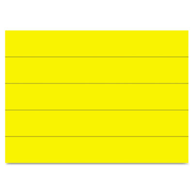 Picture of Bi-Silque Visual Communication Products FM2503 Dry Erase Magnetic Tape Strips- Yellow- 6 in. x .88 in.- 25-Pack