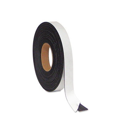 Picture of Bi-Silque Visual Communication Products FM2021 Magnetic Adhesive Tape Roll- Black- 1 in. x 50 Ft.