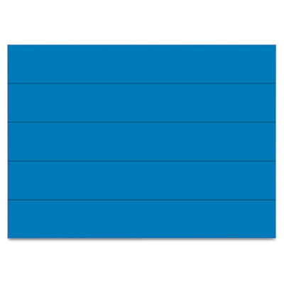 Picture of Bi-Silque Visual Communication Products FM2501 Dry Erase Magnetic Tape Strips- Blue- 6 in. x .88 in.- 25-Pack