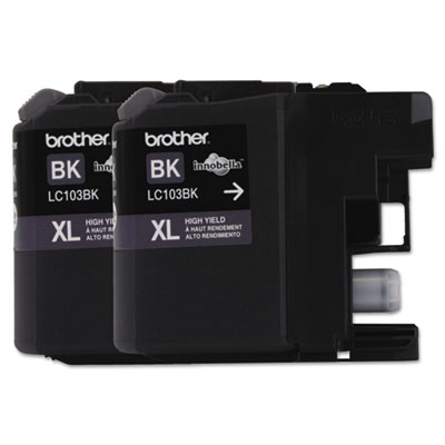 Picture of Brother LC1032PKS High-Yield Ink- 600 Page-Yield- Black