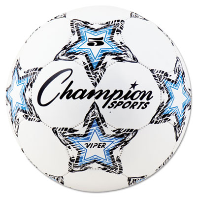 Picture of Champion Sport VIPER5 VIPER Soccer Ball- Size 5- White